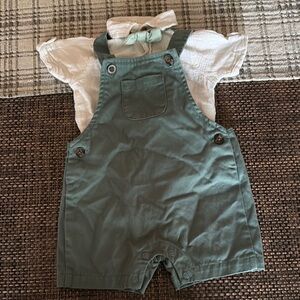 Green Kids Overalls